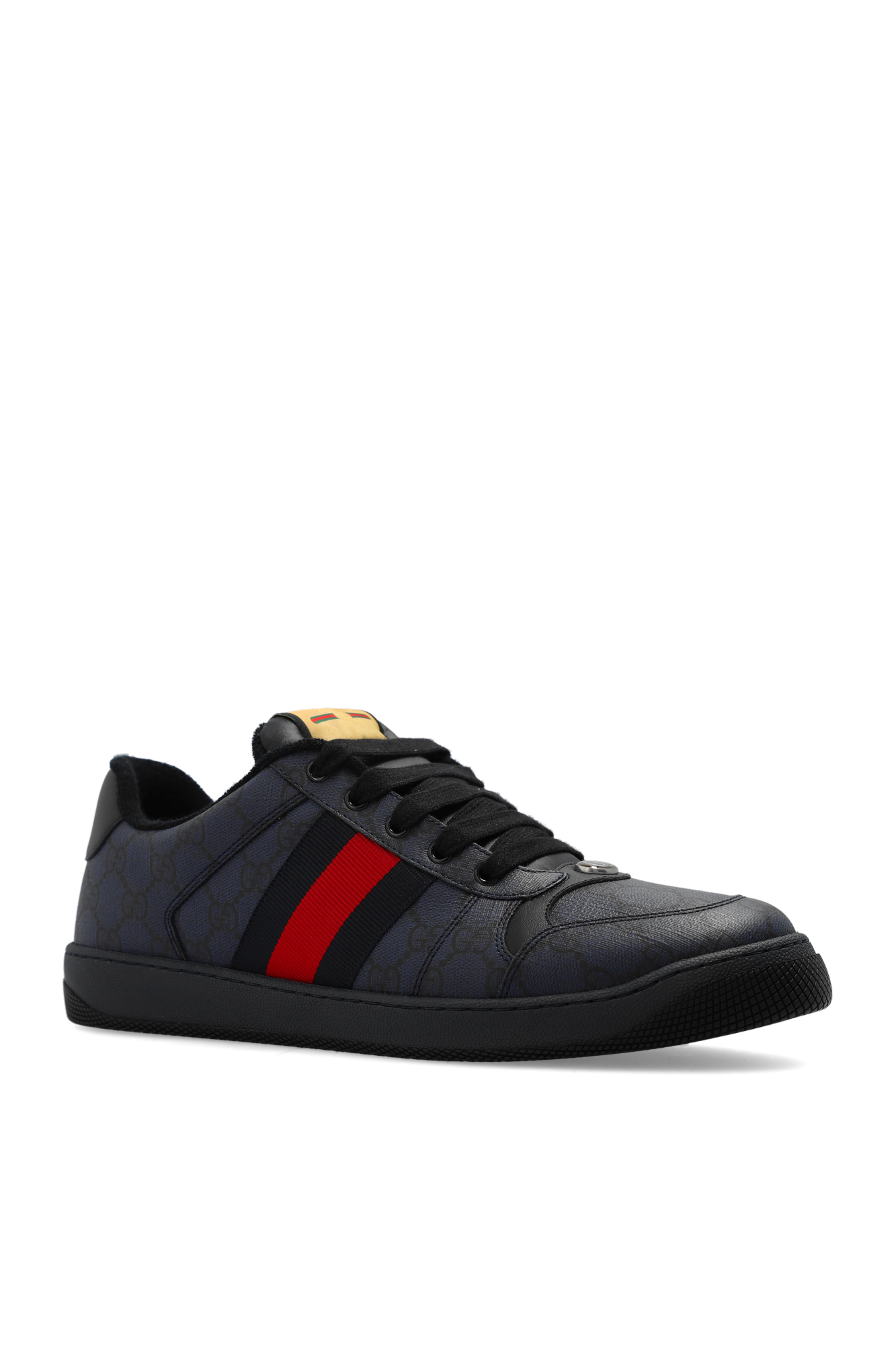 Navy blue Screener sneakers Gucci Vitkac Canada